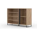 Komoda Ariana 1D3S 130 cm černá/dub Artisan