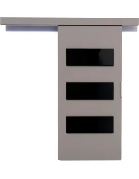 Posuvné interiérové dveře ARESI 76x205 cm šedé