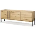 TV stolek Nexa 150 cm černý/dub Artisan
