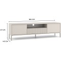 TV stolek KAMARO 164 cm kašmír