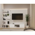 Regál FRAME 180 cm bílý