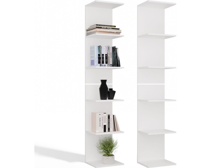 Regál FRAME 180 cm bílý