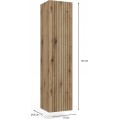 Závěsná koupelnová skříňka Ryfo 31 cm dub evoke