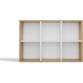 Regál Malax Mini 90 cm dub artisan/bílý