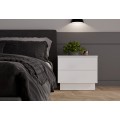 Noční stolek Amber 55 cm bílý