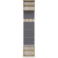 Předsíňová stěna HAGA 2W 100 cm dub Sonoma