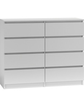Komoda MALWA M8 120 bílá
