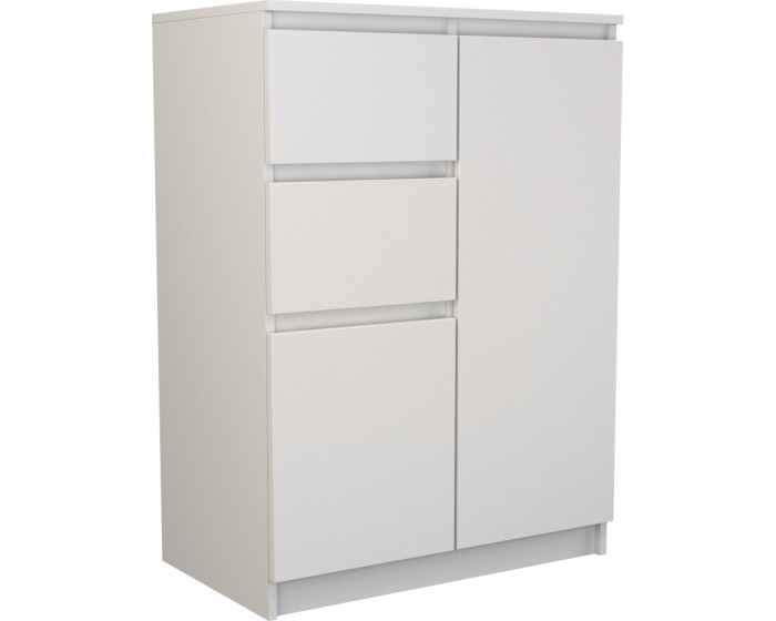 Komoda 2D2S 70 cm bílá