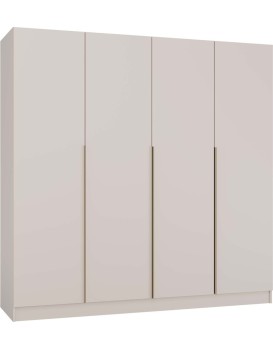 Šatní skříň SENSO 4D 200 cm kašmírová