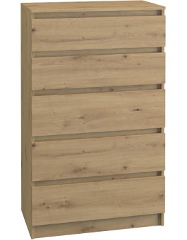 Komoda Baroste M5 hnědá