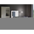 Toaletní stolek s LED osvětlením MARINA Mijas bílý levý