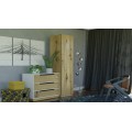 Šatní skříň Malva 50 cm dub artisan