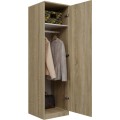 Šatní skříň Malva 50 cm dub sonoma