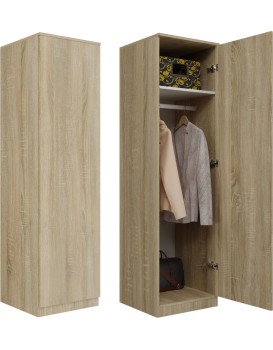 Šatní skříň Malva 50 cm dub sonoma