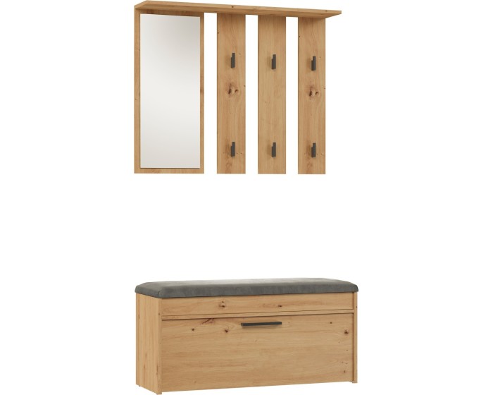 Předsíňová stěna Parma III dub artisan