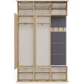 Předsíňová stěna Haga 2Sz1W 150 cm dub Sonoma