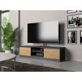 TV stolek Malwa 140 cm antracit/dub artisan