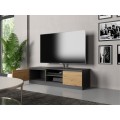 TV stolek Malwa 140 cm antracit/dub artisan