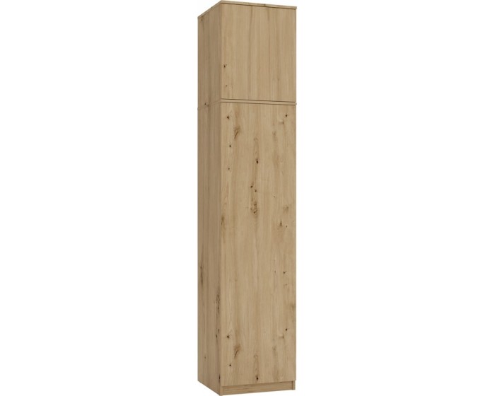 Šatní skříň s nástavcem Malwa 50 cm dub artisan