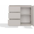 Komoda Malwa 1D3S 80 cm kašmírová