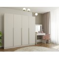 Šatní skříň SENSO 4D 200 cm kašmírová