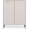 Skříňka pod umyvadlo s deskou Nina 60 cm kašmírová