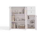 Komoda Fran 120 cm bílá