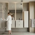 Závěsná skříňka pod umyvadlo Tigo 2S 60 cm kašmír
