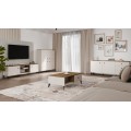 Konferenční stolek Point 110 cm dub Castello/kašmírový