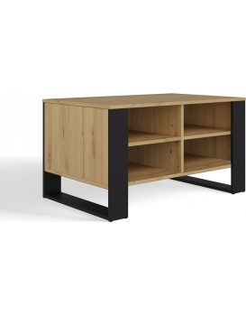 Konferenční stolek LAWA Modern 4P Slim II dub artisan/černý