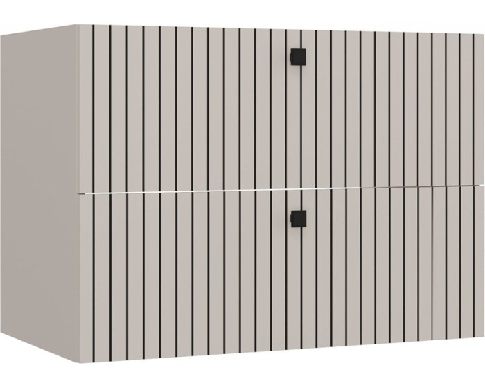 Závěsná skříňka pod umyvadlo Tigo 2S 80 cm kašmír