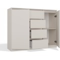 Komoda Malwa 2D4S 120 cm kašmírová