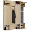 Předsíňová stěna Haga 3Sz1W 200 cm dub Sonoma