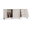 Komoda Point 183 cm dub Castello/kašmírová