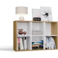 Regál Malax Mini 90 cm dub artisan/bílý