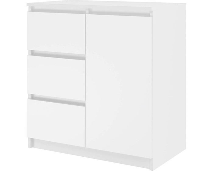 Komoda SZUFA 80 cm bílá