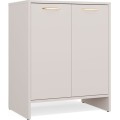 Skříňka pod umyvadlo s deskou Nina 60 cm kašmírová