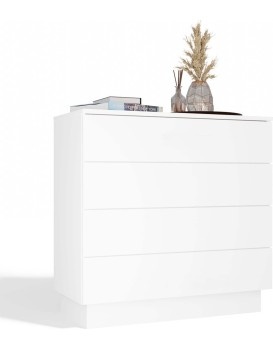 Komoda Amber 85 cm bílá II