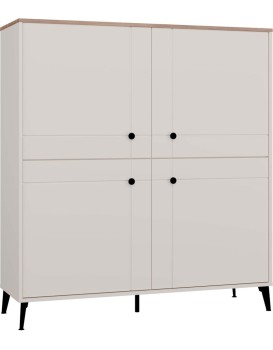 Komoda Point 123 cm dub Castello/kašmírová