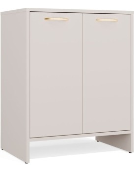 Skříňka pod umyvadlo s deskou Nina 60 cm kašmírová