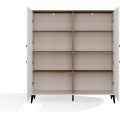 Komoda Point 123 cm dub Castello/kašmírová