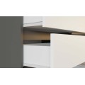 Komoda Malwa M6 120 cm antracit/bílá