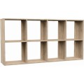 Regál MALAX 147 cm dub sonoma