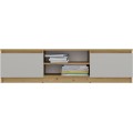 TV stolek Malwa 140 cm dub artisan/kašmír