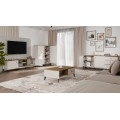 Konferenční stolek Point 110 cm dub Castello/kašmírový