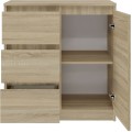 Komoda Ralp 80 cm dub sonoma