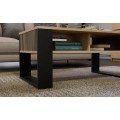 Konferenční stolek LAWA Modern 2P Slim dub artisan/černý