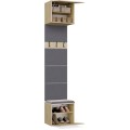 Předsíňová stěna Haga 2Sz1W 150 cm dub Sonoma