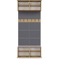 Předsíňová stěna HAGA 2W 100 cm dub Artisan
