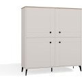 Komoda Point 123 cm dub Castello/kašmírová